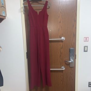 Maroon Jumpsuit!